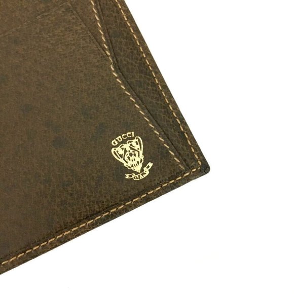Gucci Wallet GG Logo Simple Leather Bifold in Great Condition - Picture 8 of 9
